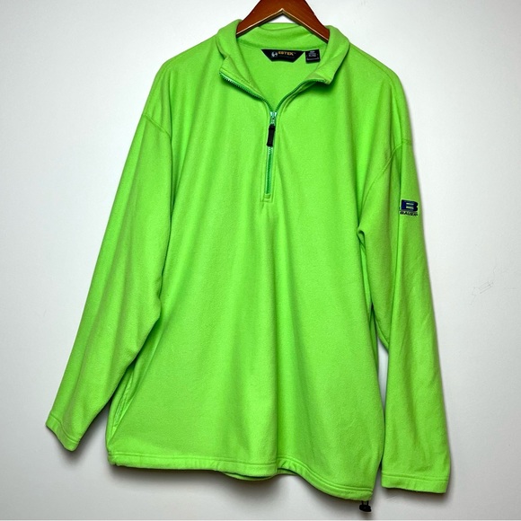 Eddie Bauer Mens 1/4 Zip Fleece Pullover Sweatshirt XL Tall